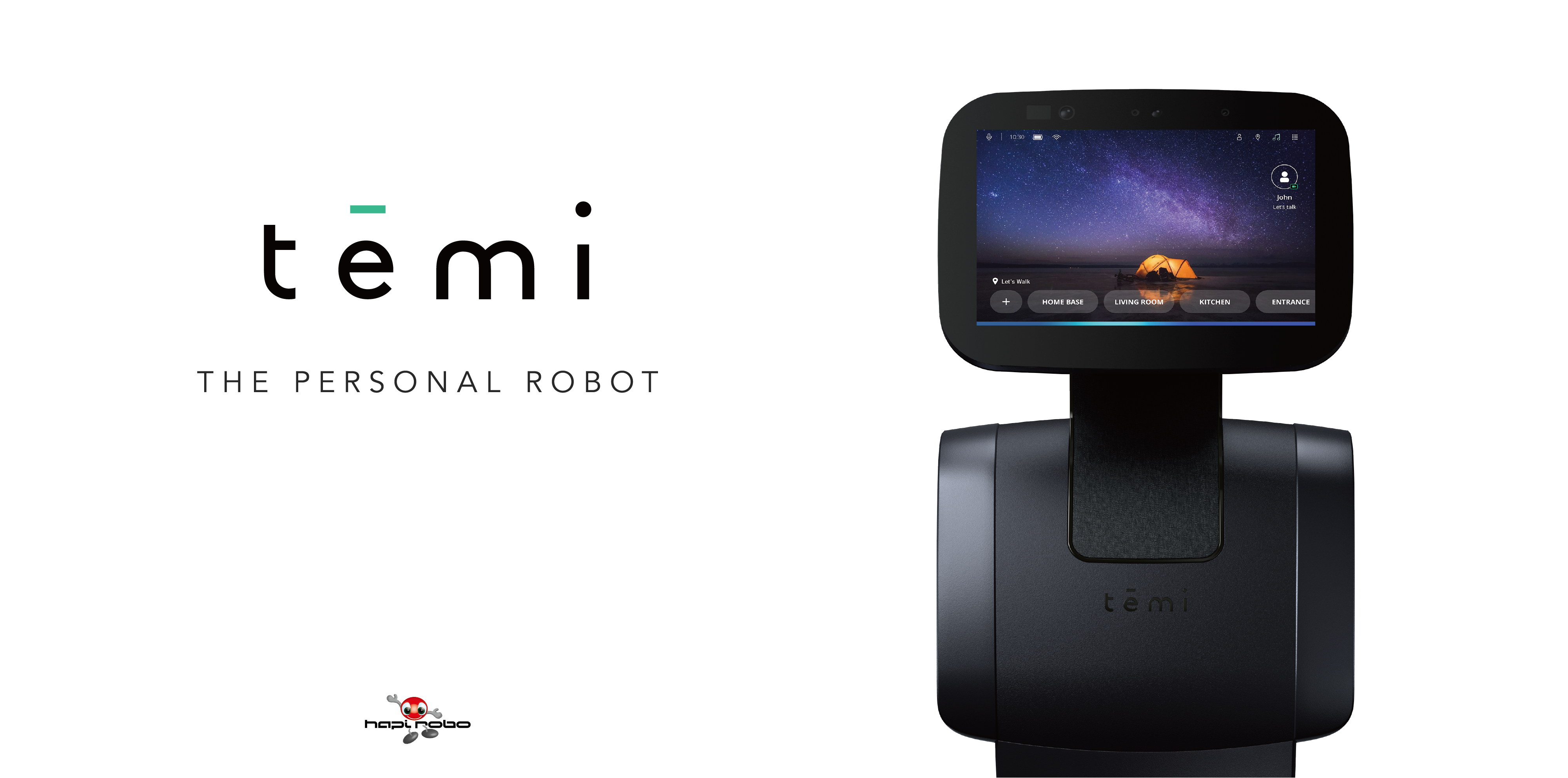 本日、2019年11月1日より、temi – the personal robot の正式販売(受注